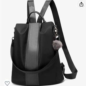 Brand new black backpack